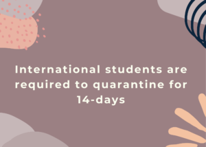 International student in Australia Quarantine